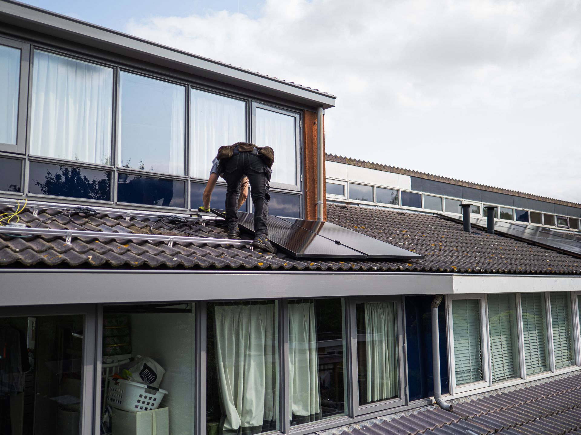 Photovoltaik-Montage